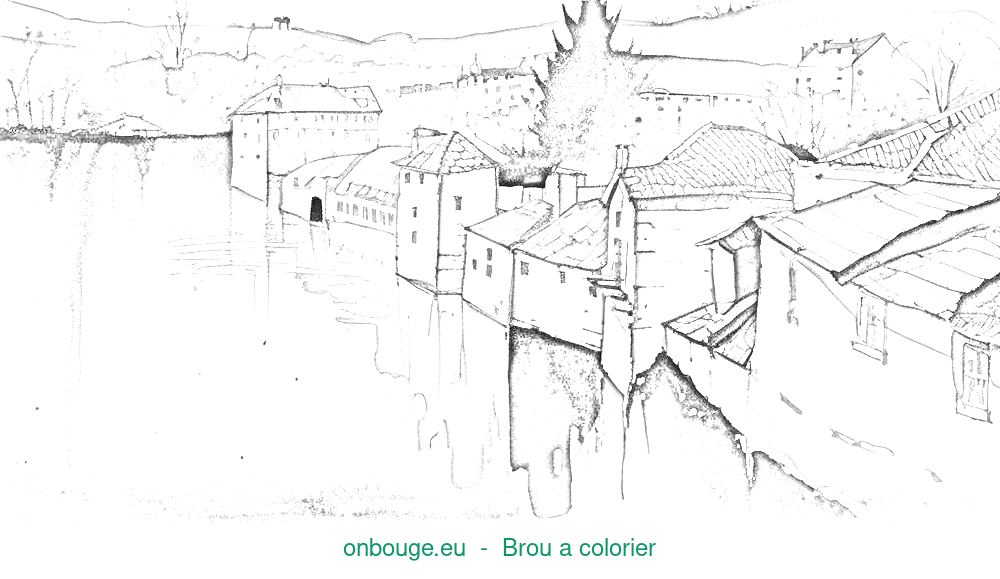 Coloriage de Brou