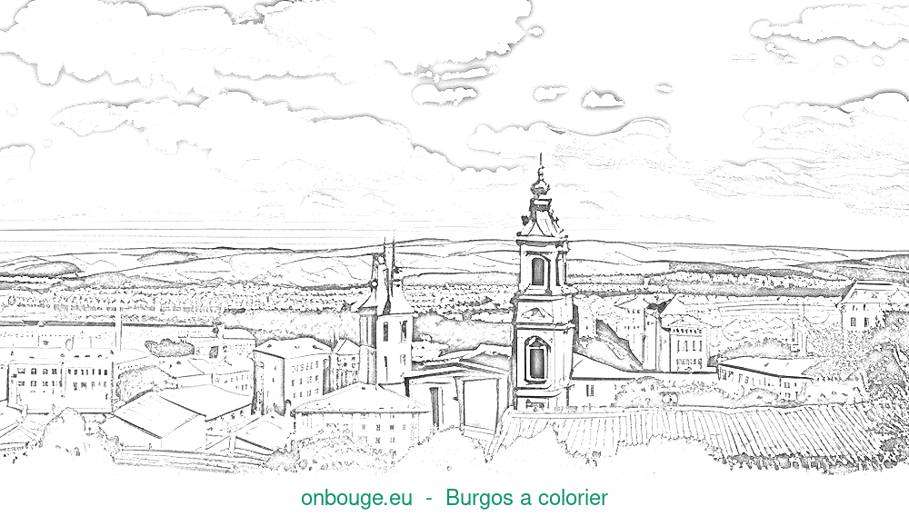 Coloriage de Burgos