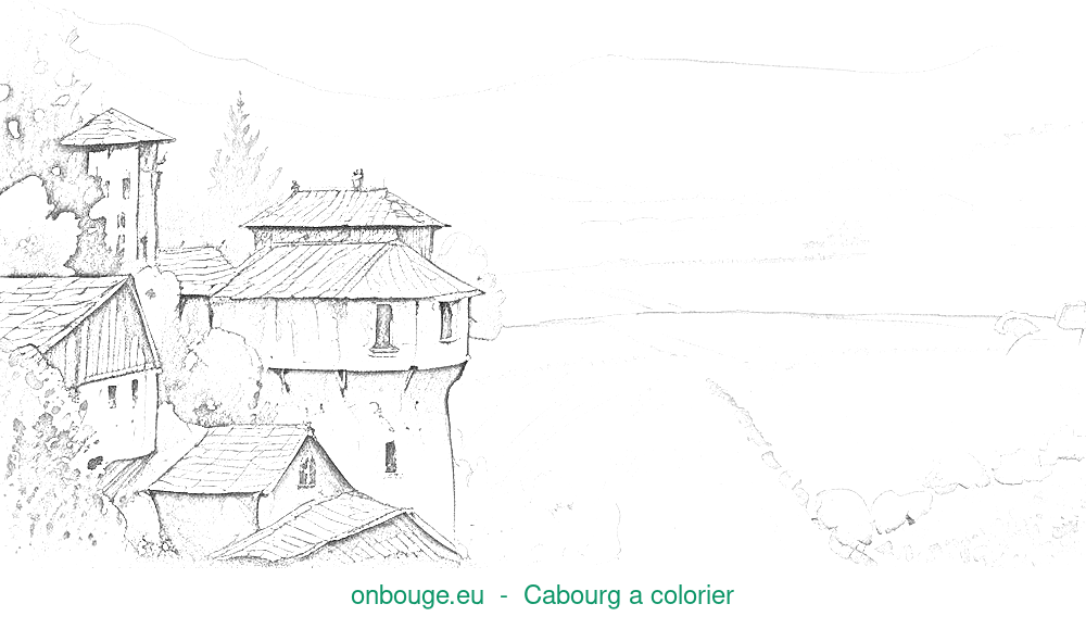Coloriage de Cabourg