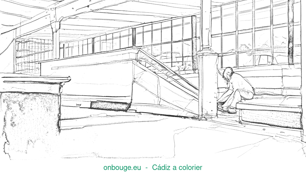 Coloriage de Cádiz