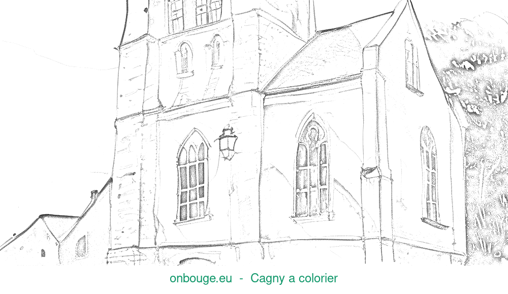 Coloriage de Cagny