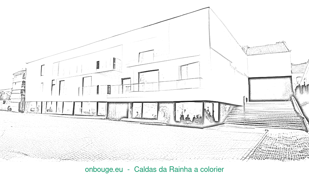 Desenho de Caldas da Rainha