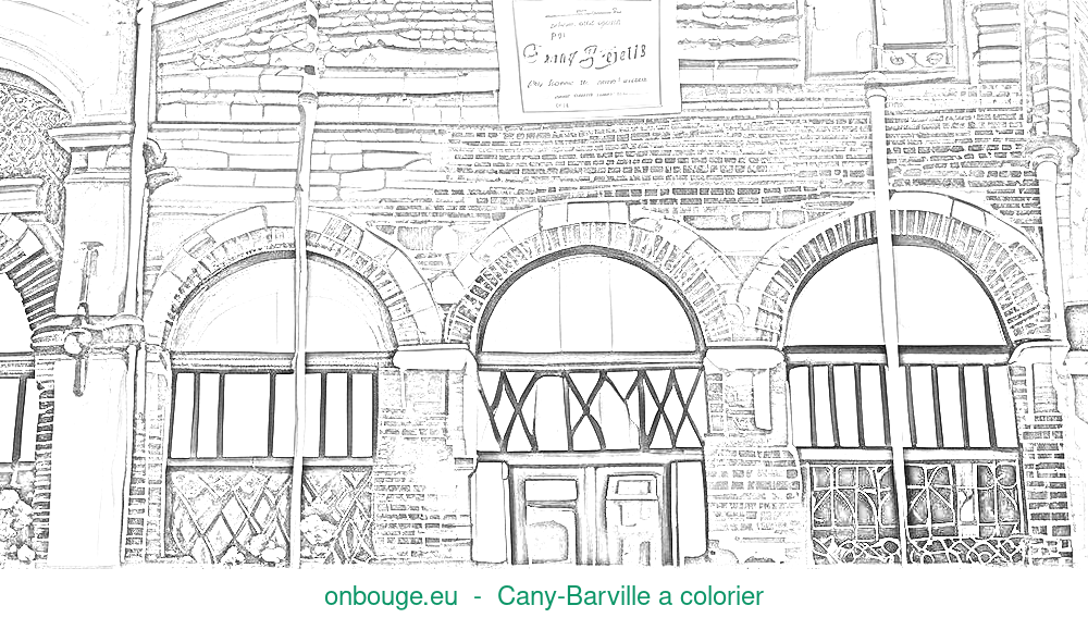 Coloriage de Cany-Barville