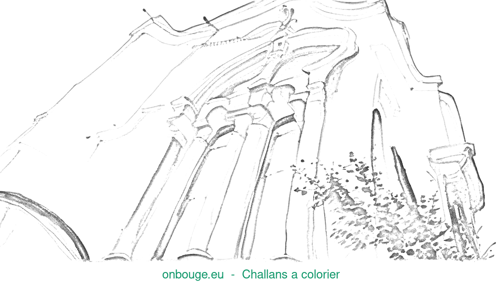 Coloriage de Challans