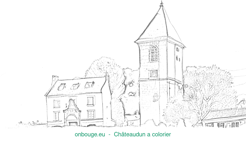 Coloriage de Châteaudun