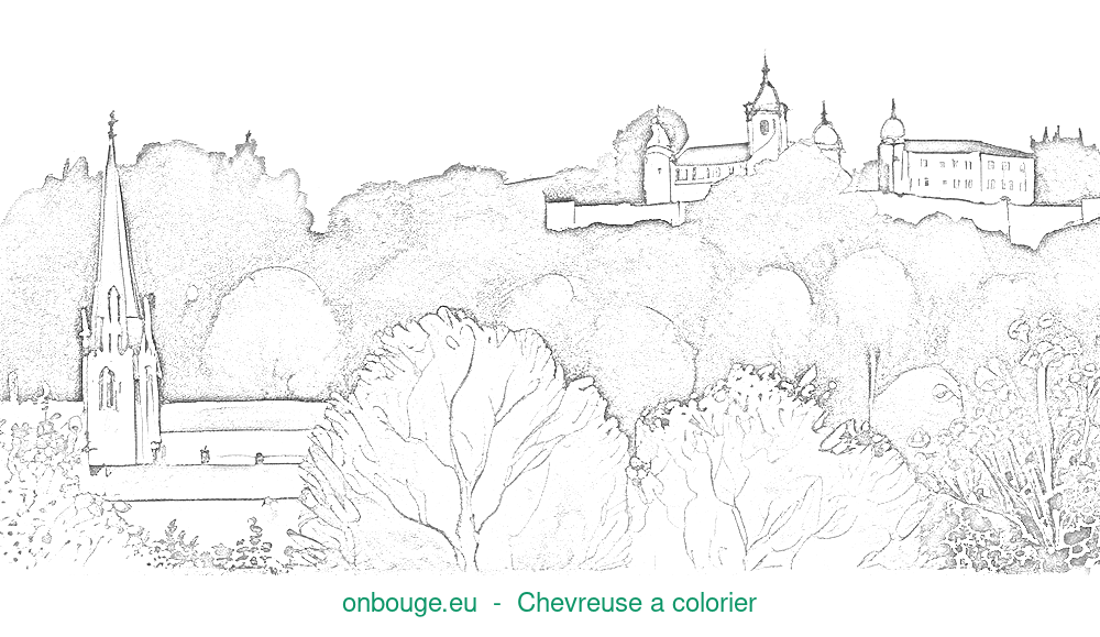 Coloriage de Chevreuse