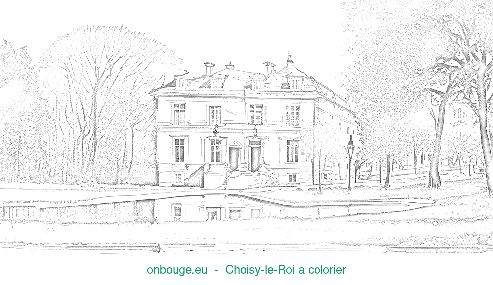 Coloriage de Choisy-le-Roi