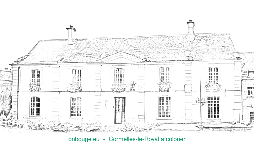 Coloriage de Cormelles-le-Royal