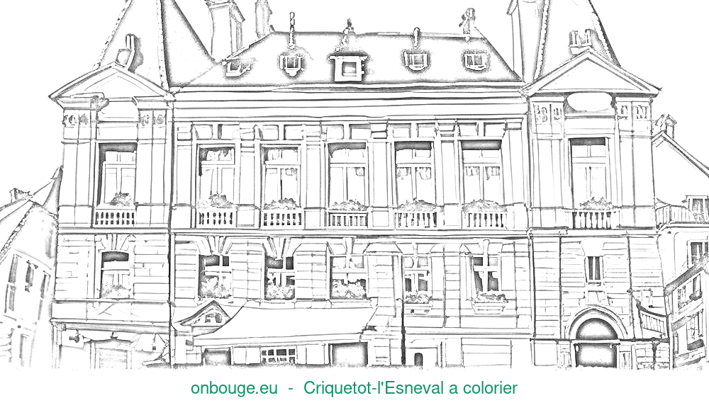 Coloriage de Criquetot-l'Esneval