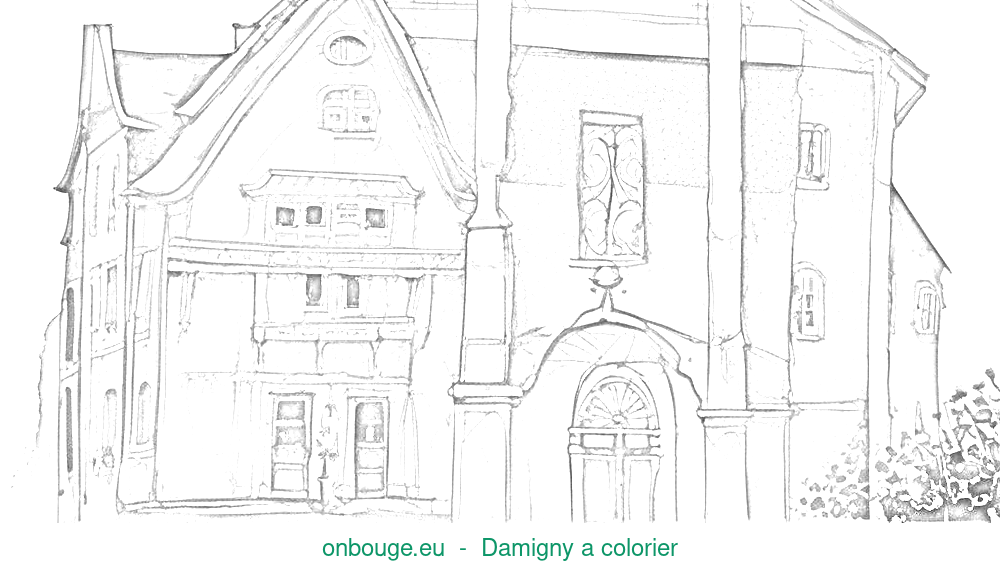 Coloriage de Damigny