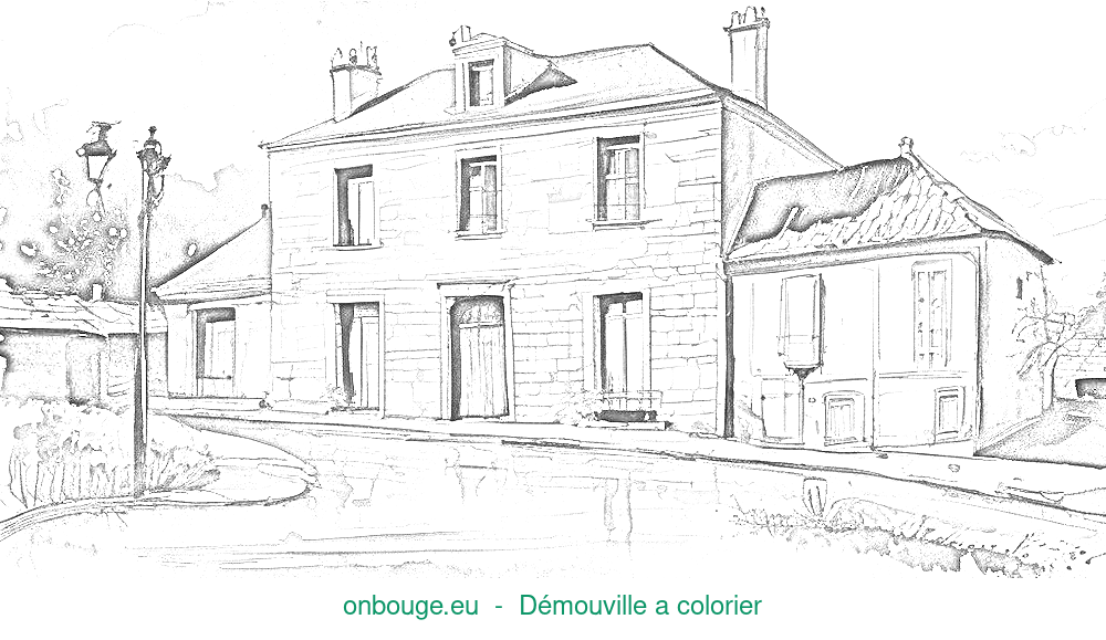 Coloriage de Démouville