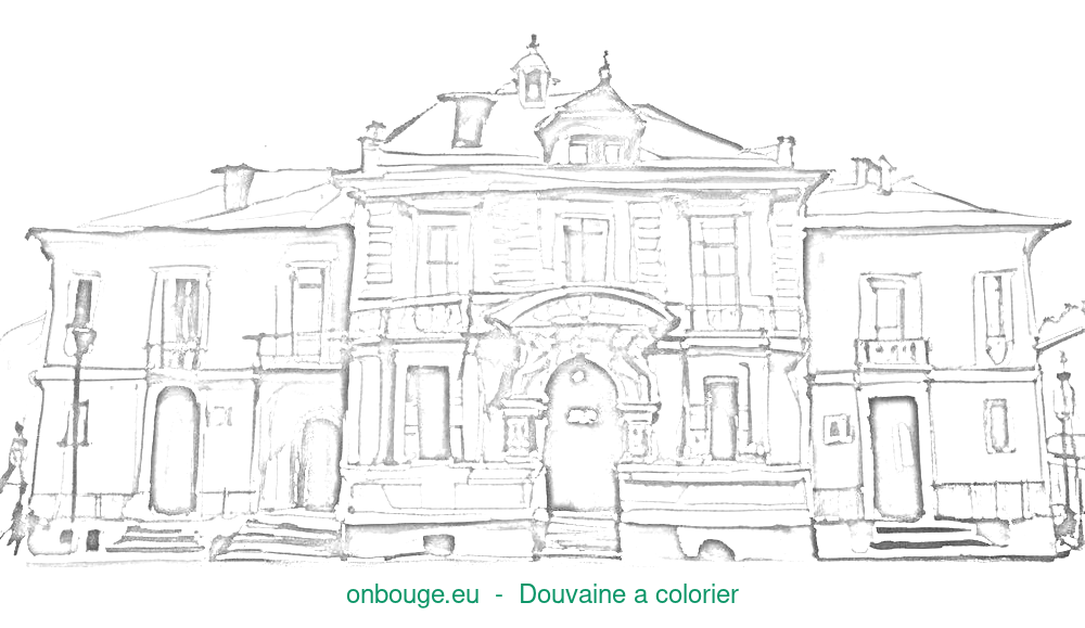 Coloriage de Douvaine