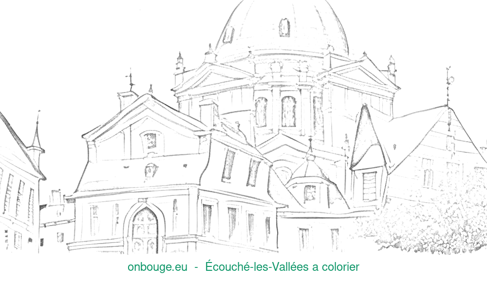 Coloriage d’Écouché-les-Vallées