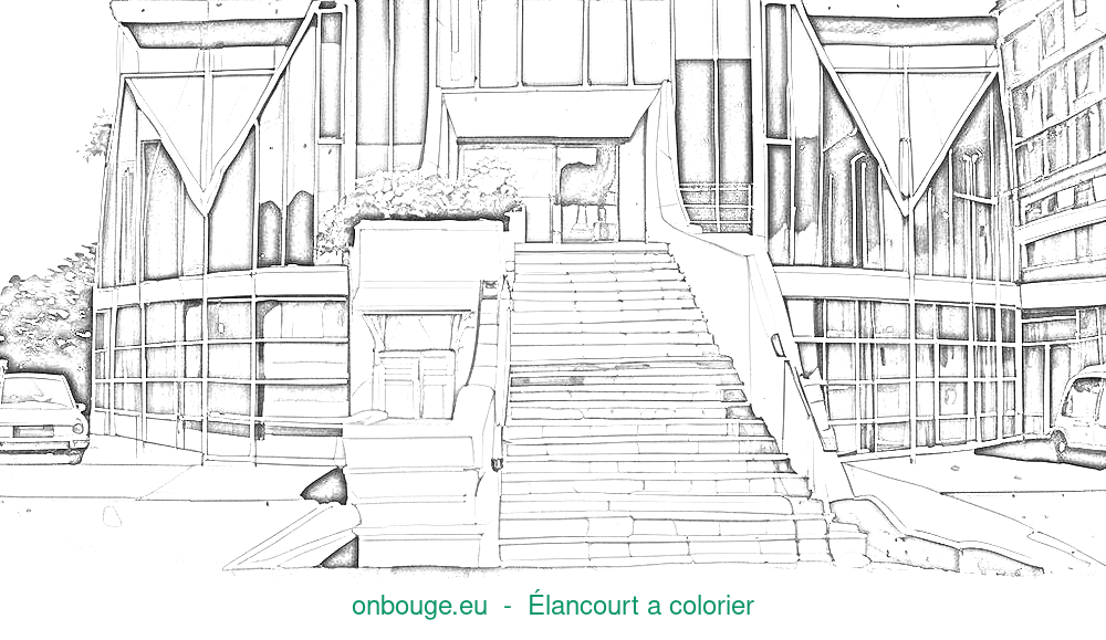 Coloriage d’Élancourt