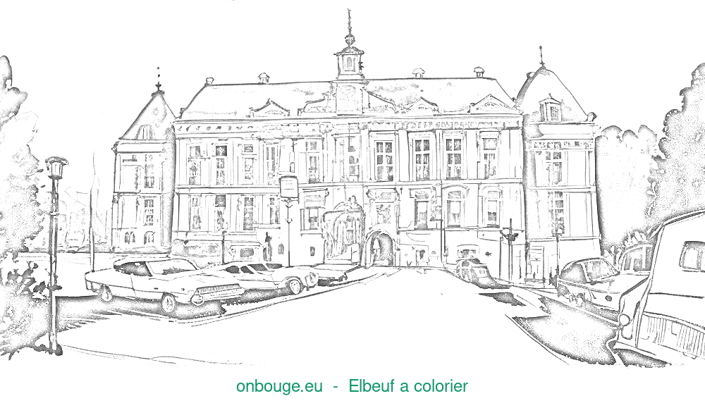 Coloriage d’Elbeuf