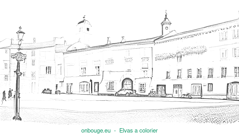 Desenho de Elvas