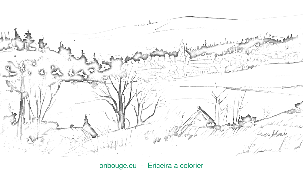 Desenho de Ericeira