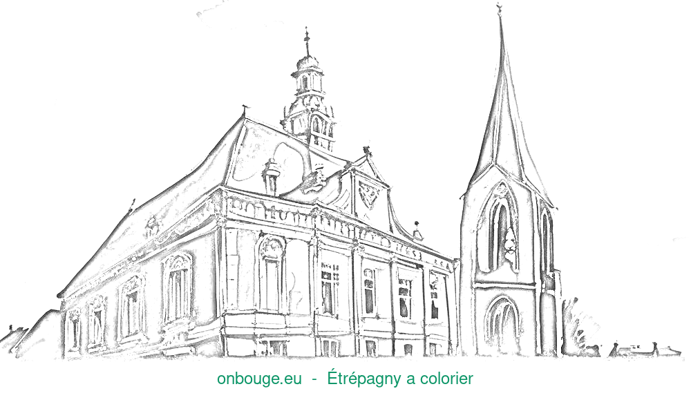 Coloriage d’Étrépagny