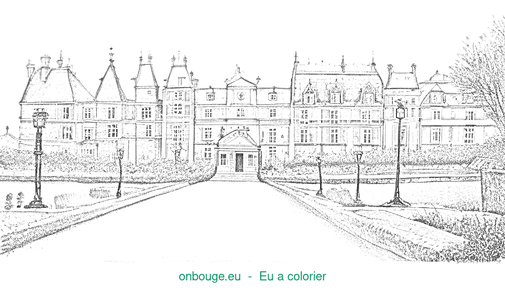 Coloriage d’Eu