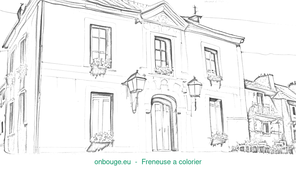 Coloriage de Freneuse
