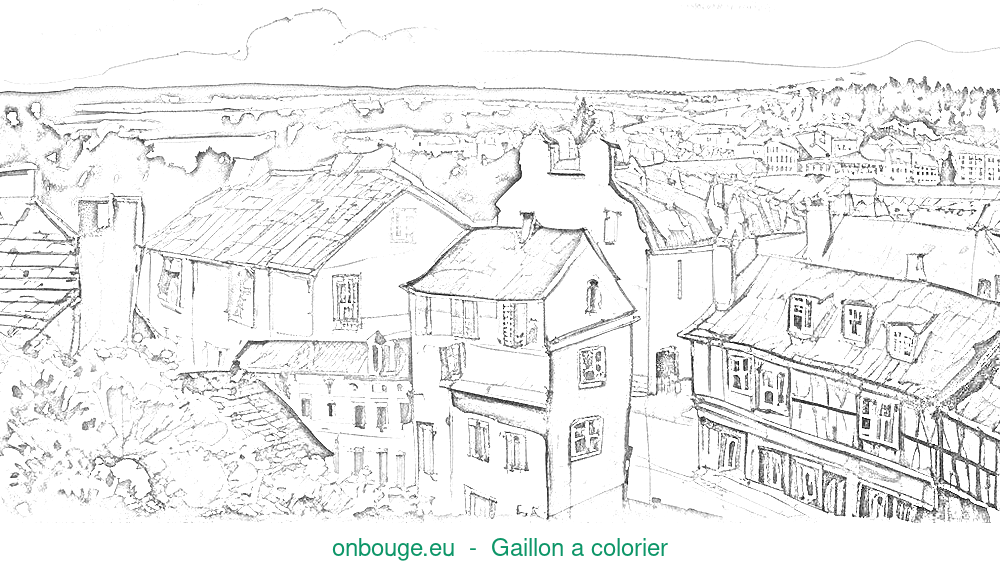 Coloriage de Gaillon