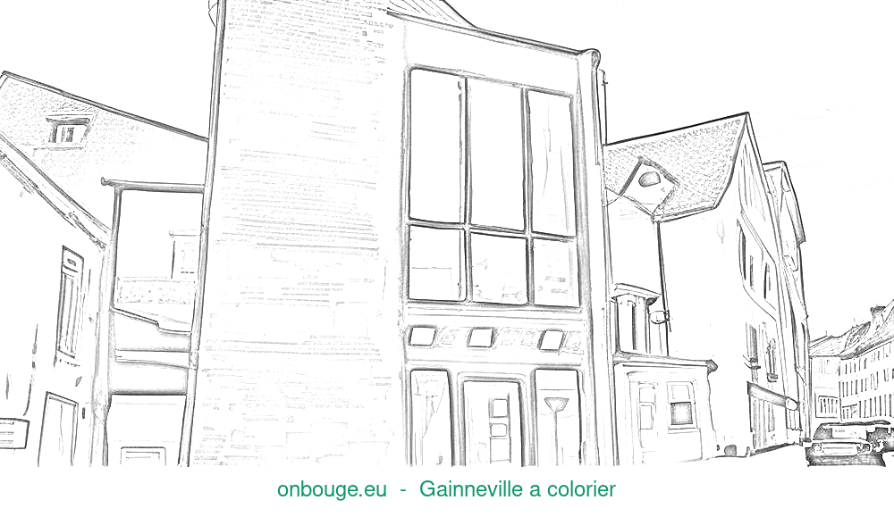 Coloriage de Gainneville