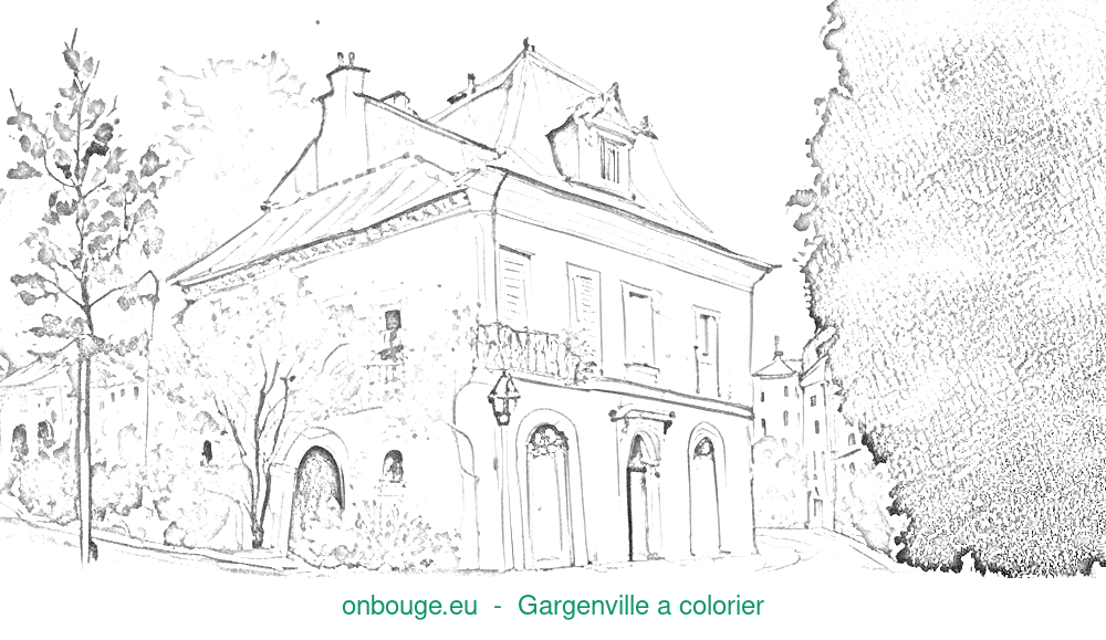 Coloriage de Gargenville