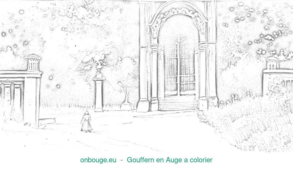 Coloriage de Gouffern en Auge