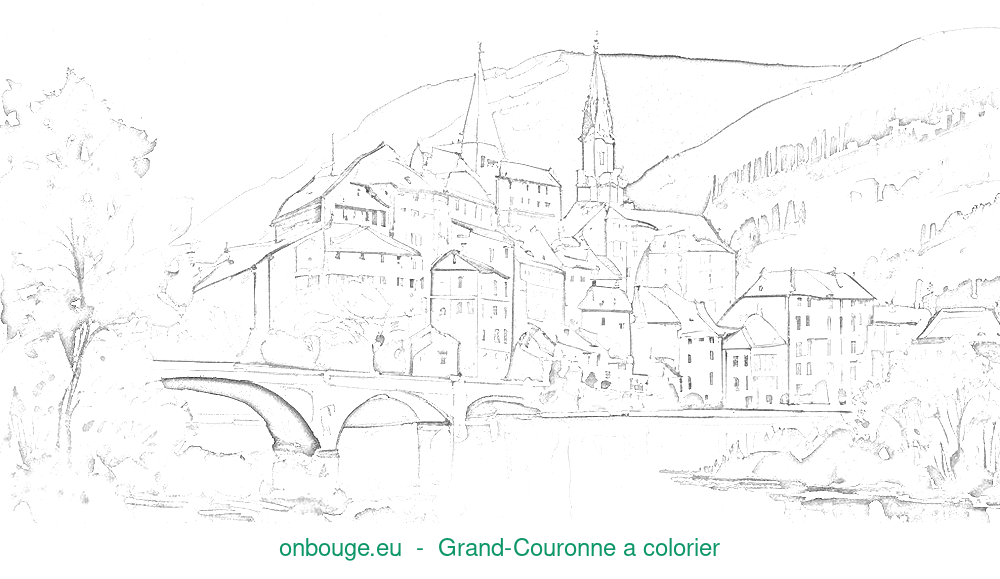 Coloriage de Grand-Couronne
