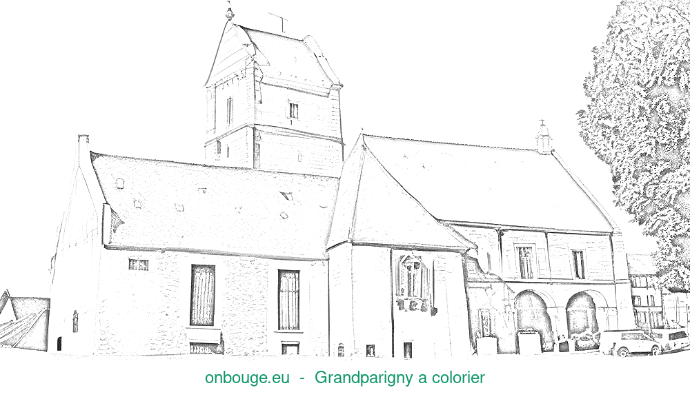 Coloriage de Grandparigny
