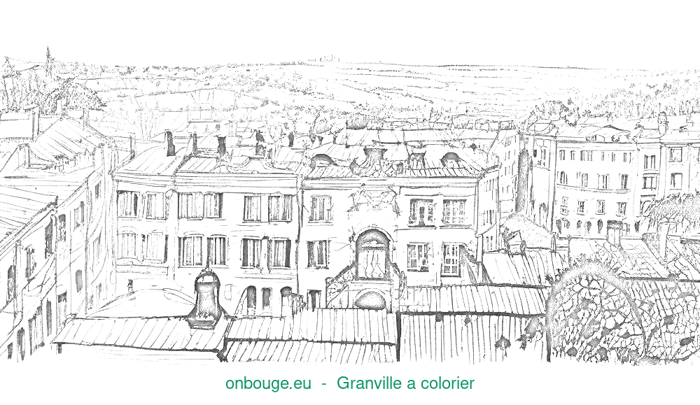 Coloriage de Granville