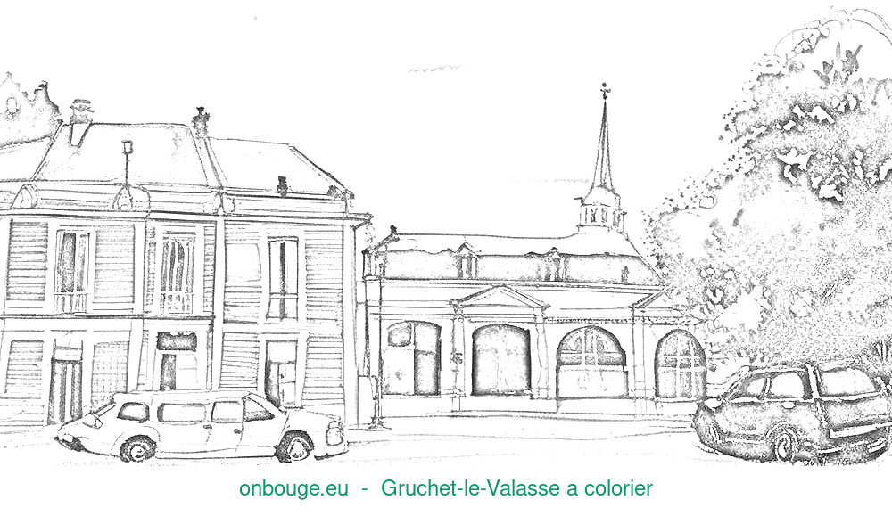 Coloriage de Gruchet-le-Valasse
