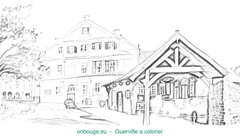 Coloriage de Guerville