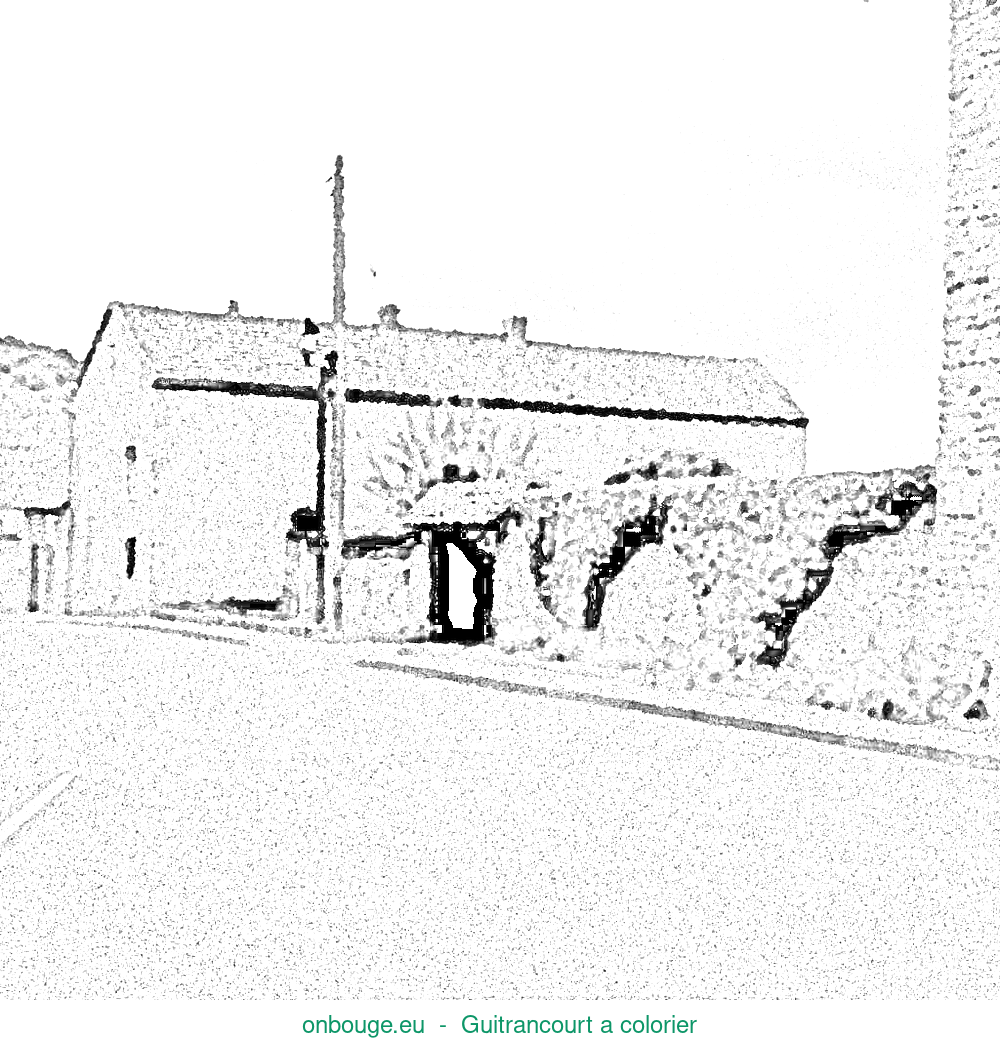 Coloriage de Guitrancourt