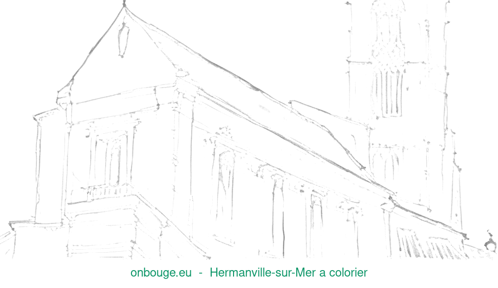 Coloriage d'Hermanville-sur-Mer