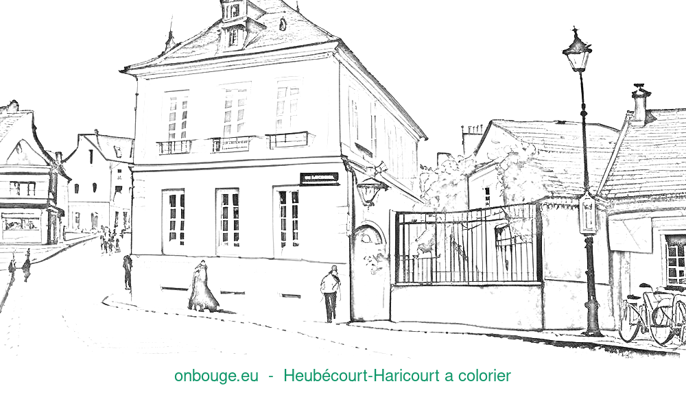 Coloriage d'Heubécourt-Haricourt