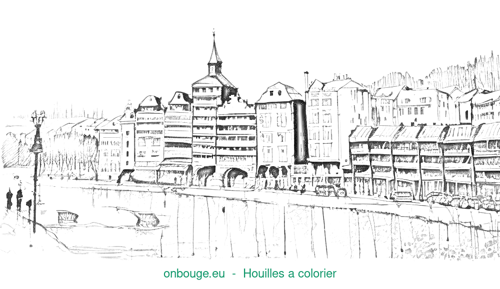 Coloriage d'Houilles