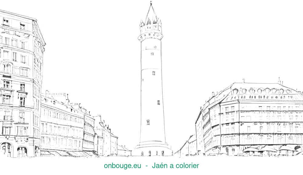 Coloriage de Jaén