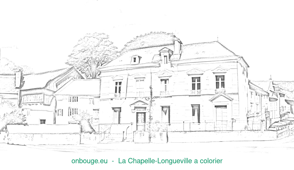 Coloriage de La Chapelle-Longueville