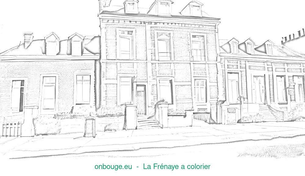 Coloriage de La Frénaye
