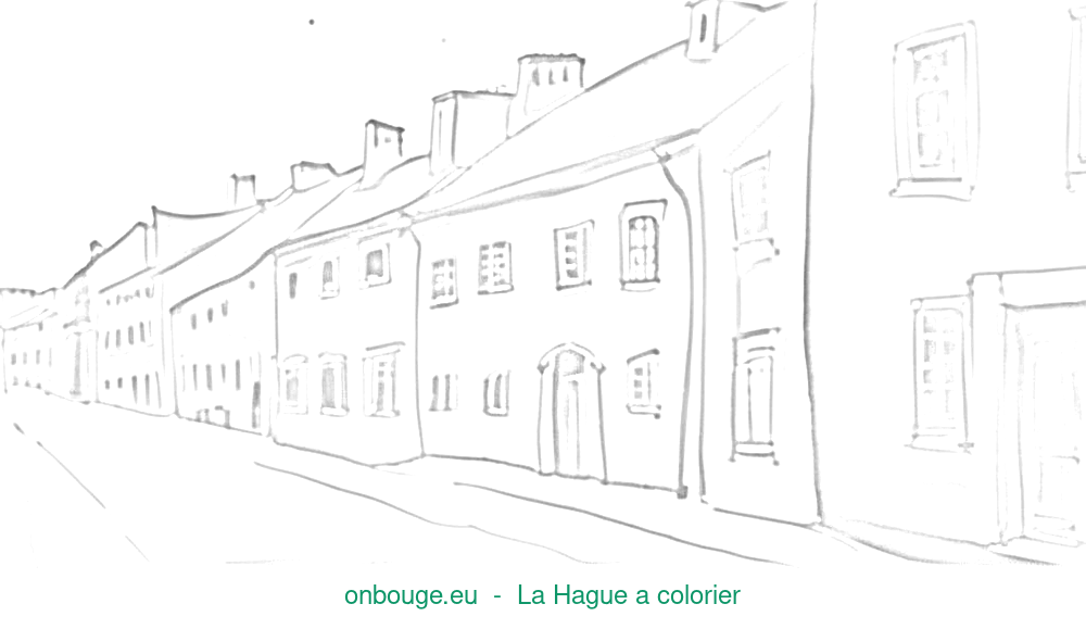 Coloriage de La Hague