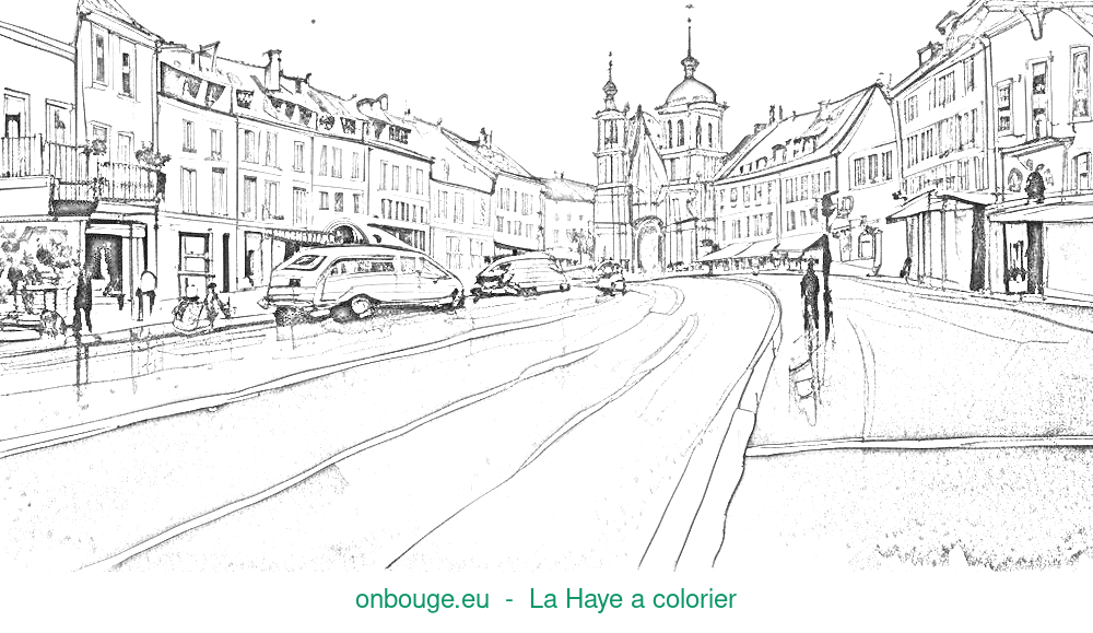 Coloriage de La Haye