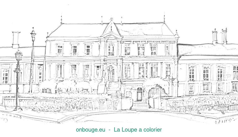 Coloriage de La Loupe