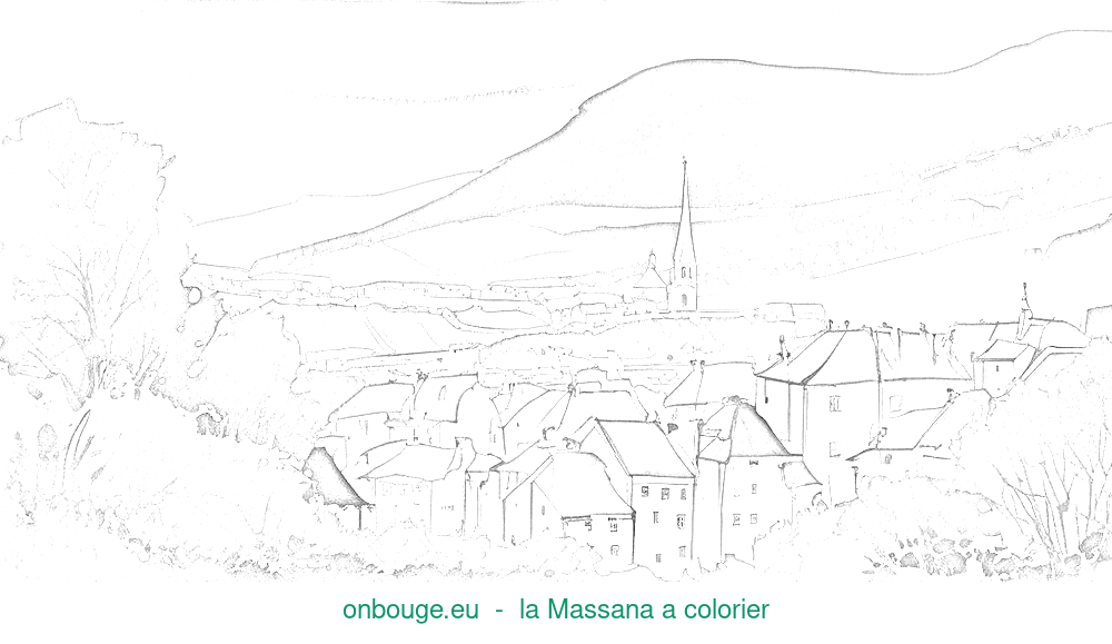Coloriage de la Massana
