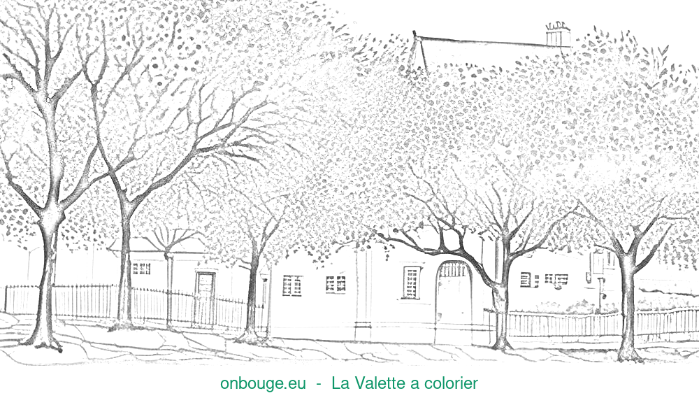 Coloriage de La Valette