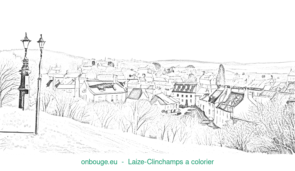 Coloriage de Laize-Clinchamps