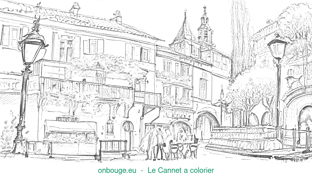 Coloriage de Le Cannet