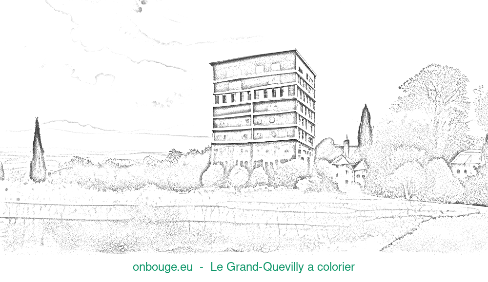 Coloriage de Le Grand-Quevilly