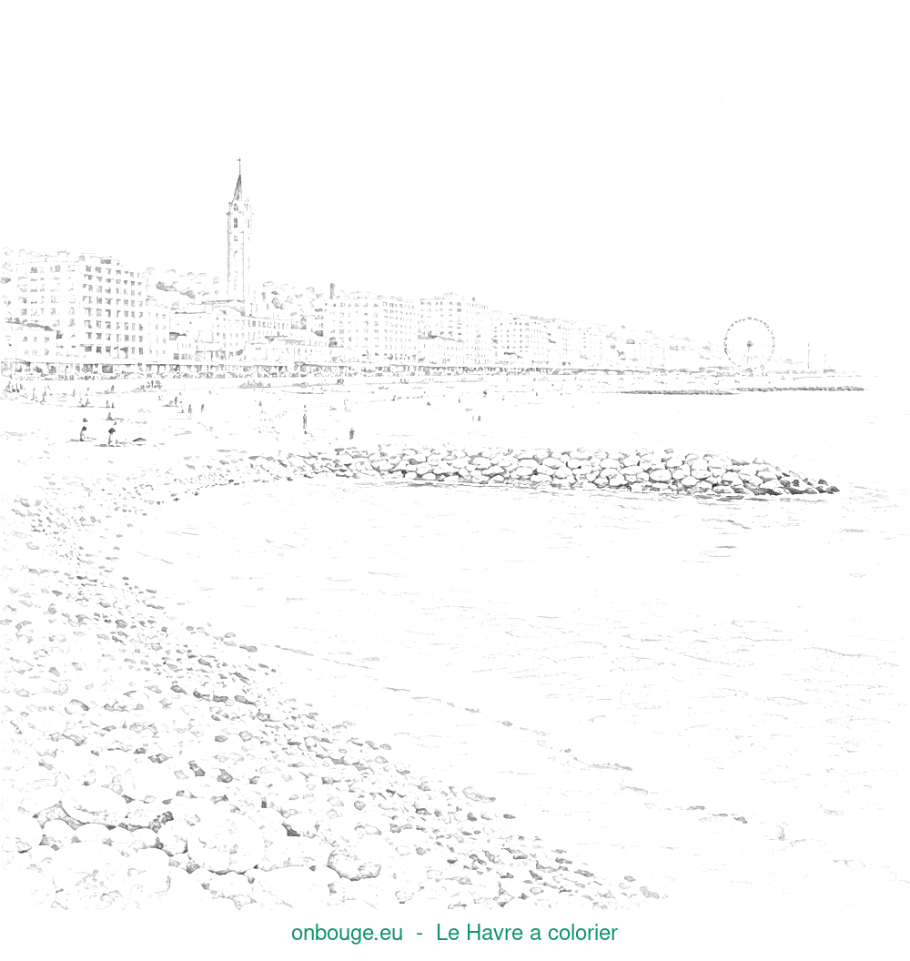 Coloriage de Le Havre