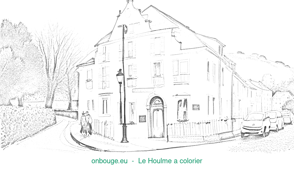 Coloriage de Le Houlme